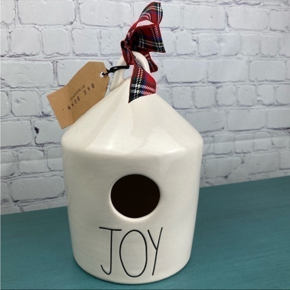 NWT Rae dunn round joy birdhouse‎ Christmas